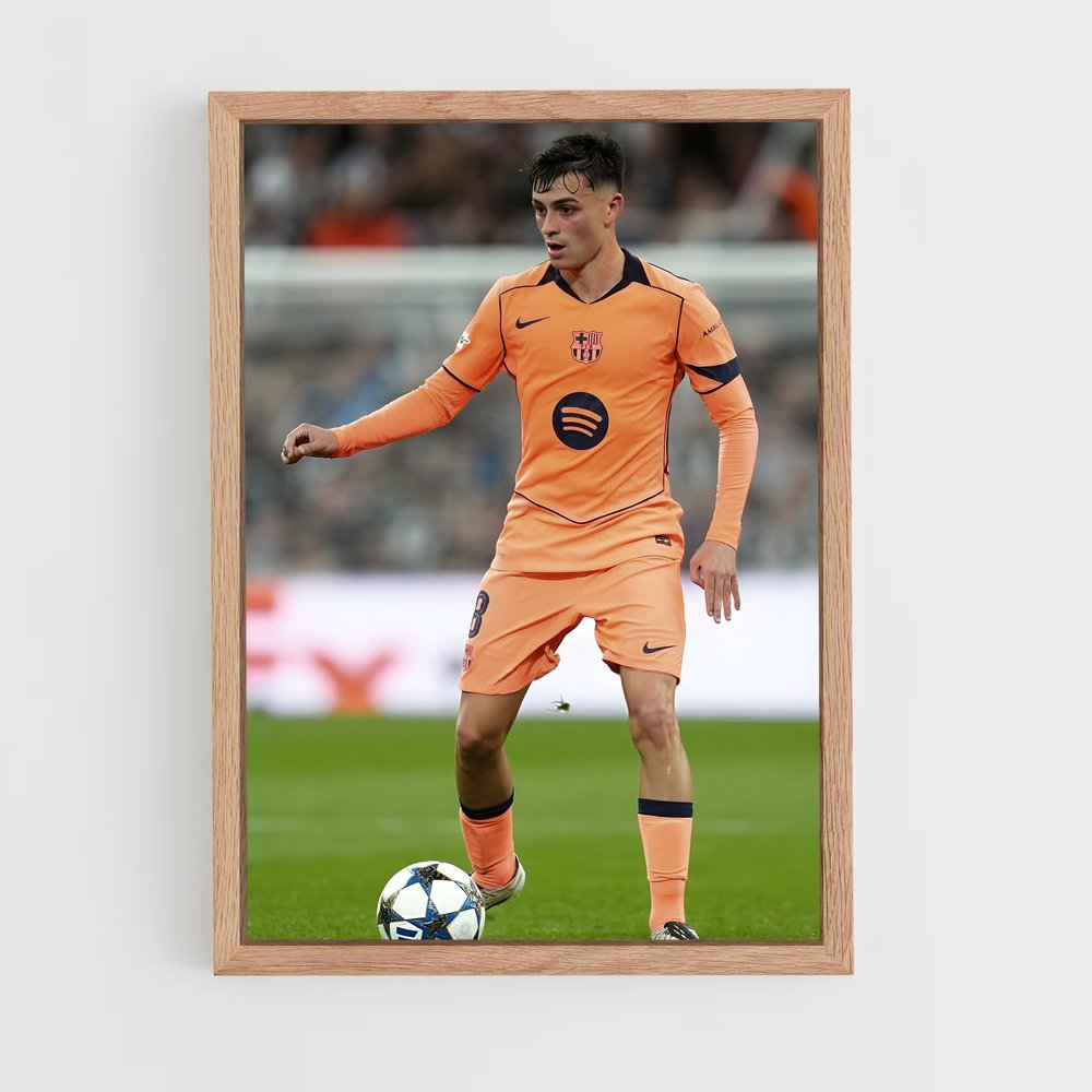 Poster Orange Barça (vue 4)